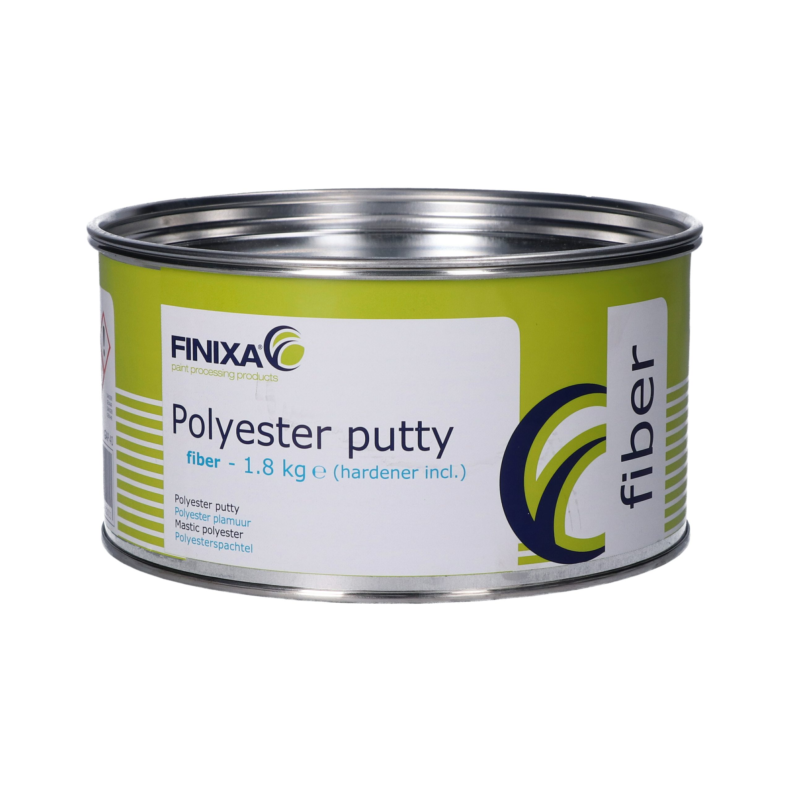 BETUME POLIESTER FIBRA VIDRO 1.8KGS - FINIXA